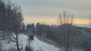 Skiareál Troják - Troják, Maruška - odpočivadlo HM52 - 19.2.2026 v 07:04 Skiareál Troják - Troják, Maruška - odpočivadlo HM52 - 19.2.2026 v 07:04