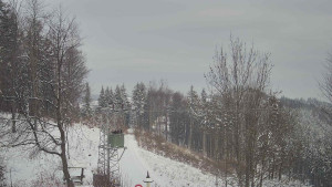 Skiareál Troják - Troják, Maruška - odpočivadlo HM52 - 19.2.2026 v 13:50 Skiareál Troják - Troják, Maruška - odpočivadlo HM52 - 19.2.2026 v 13:50