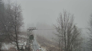 Skiareál Troják - Troják, Maruška - odpočivadlo HM52 - 17.3.2026 v 08:34 Skiareál Troják - Troják, Maruška - odpočivadlo HM52 - 17.3.2026 v 08:34