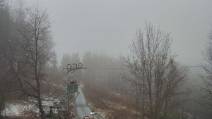 Skiareál Troják - Troják, Maruška - odpočivadlo HM52 - 17.3.2026 v 09:34 Skiareál Troják - Troják, Maruška - odpočivadlo HM52 - 17.3.2026 v 09:34