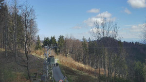 Skiareál Troják - Troják, Maruška - odpočivadlo HM52 - 5.4.2026 v 11:34 Skiareál Troják - Troják, Maruška - odpočivadlo HM52 - 5.4.2026 v 11:34