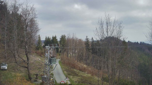 Skiareál Troják - Troják, Maruška - odpočivadlo HM52 - 9.4.2026 v 10:50 Skiareál Troják - Troják, Maruška - odpočivadlo HM52 - 9.4.2026 v 10:50
