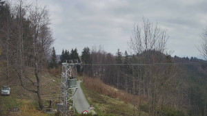 Skiareál Troják - Troják, Maruška - odpočivadlo HM52 - 9.4.2026 v 11:05 Skiareál Troják - Troják, Maruška - odpočivadlo HM52 - 9.4.2026 v 11:05