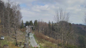 Skiareál Troják - Troják, Maruška - odpočivadlo HM52 - 9.4.2026 v 11:15 Skiareál Troják - Troják, Maruška - odpočivadlo HM52 - 9.4.2026 v 11:15