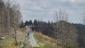 Skiareál Troják - Troják, Maruška - odpočivadlo HM52 - 9.4.2026 v 11:20 Skiareál Troják - Troják, Maruška - odpočivadlo HM52 - 9.4.2026 v 11:20