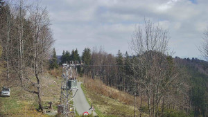 Skiareál Troják - Troják, Maruška - odpočivadlo HM52 - 9.4.2026 v 11:25 Skiareál Troják - Troják, Maruška - odpočivadlo HM52 - 9.4.2026 v 11:25