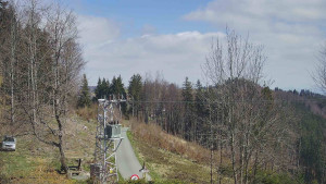 Skiareál Troják - Troják, Maruška - odpočivadlo HM52 - 9.4.2026 v 11:34 Skiareál Troják - Troják, Maruška - odpočivadlo HM52 - 9.4.2026 v 11:34