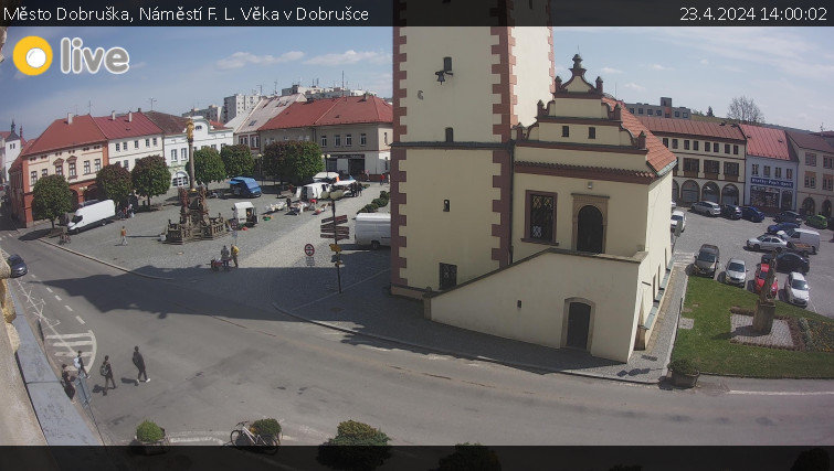 Město Dobruška - Náměstí F. L. Věka v Dobrušce - 23.4.2024 v 14:00