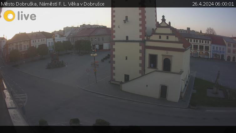 Město Dobruška - Náměstí F. L. Věka v Dobrušce - 26.4.2024 v 06:00