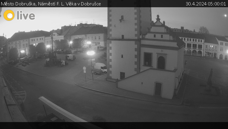 Město Dobruška - Náměstí F. L. Věka v Dobrušce - 30.4.2024 v 05:00