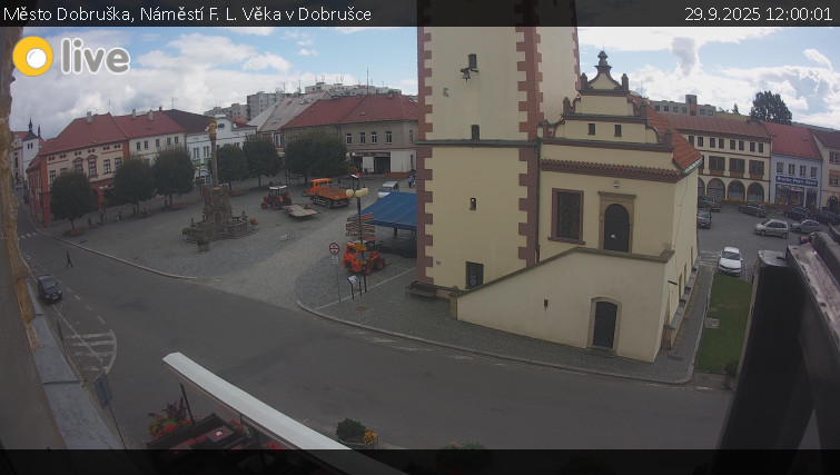 Město Dobruška - Náměstí F. L. Věka v Dobrušce - 29.9.2025 v 12:00 Město Dobruška - Náměstí F. L. Věka v Dobrušce - 29.9.2025 v 12:00