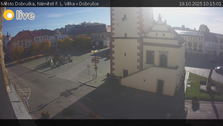 Město Dobruška - Náměstí F. L. Věka v Dobrušce - 19.10.2025 v 10:15 Město Dobruška - Náměstí F. L. Věka v Dobrušce - 19.10.2025 v 10:15