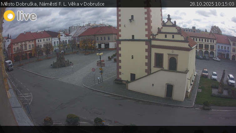 Město Dobruška - Náměstí F. L. Věka v Dobrušce - 28.10.2025 v 10:15 Město Dobruška - Náměstí F. L. Věka v Dobrušce - 28.10.2025 v 10:15