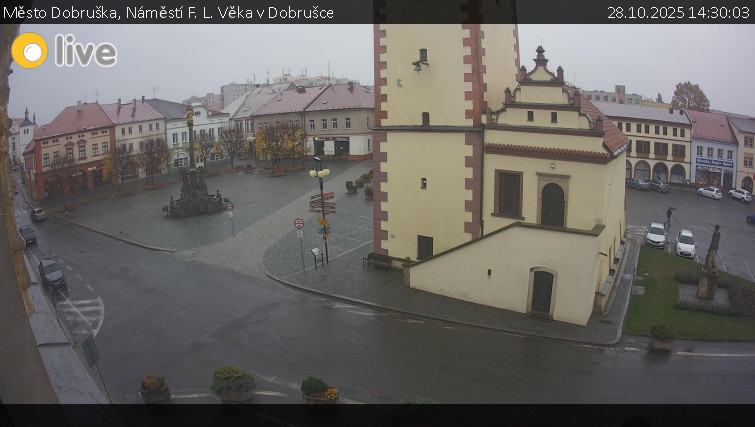 Město Dobruška - Náměstí F. L. Věka v Dobrušce - 28.10.2025 v 14:30 Město Dobruška - Náměstí F. L. Věka v Dobrušce - 28.10.2025 v 14:30