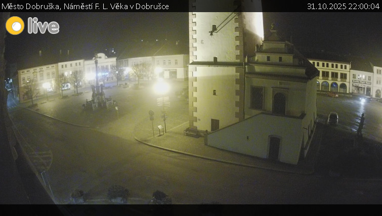 Město Dobruška - Náměstí F. L. Věka v Dobrušce - 31.10.2025 v 22:00 Město Dobruška - Náměstí F. L. Věka v Dobrušce - 31.10.2025 v 22:00