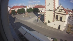 F. L. Věk Square in Dobruška