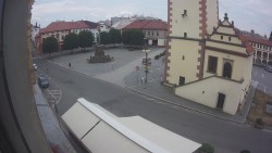 F. L. Věk Square in Dobruška
