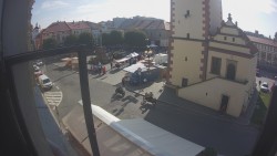 F. L. Věk Square in Dobruška