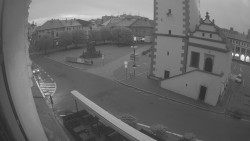 F. L. Věk Square in Dobruška