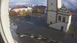 F. L. Věk Square in Dobruška