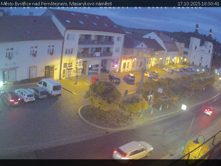 Město Bystřice nad Pernštejnem - Masarykovo náměstí - 17.10.2025 v 18:30 Město Bystřice nad Pernštejnem - Masarykovo náměstí - 17.10.2025 v 18:30
