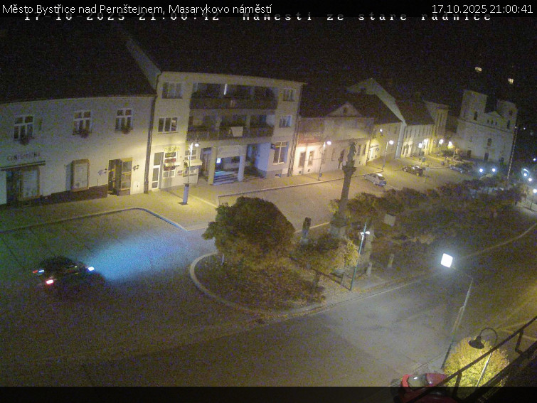 Město Bystřice nad Pernštejnem - Masarykovo náměstí - 17.10.2025 v 21:00 Město Bystřice nad Pernštejnem - Masarykovo náměstí - 17.10.2025 v 21:00
