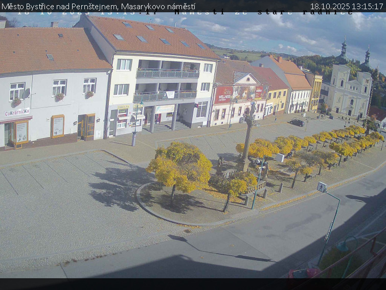 Město Bystřice nad Pernštejnem - Masarykovo náměstí - 18.10.2025 v 13:15 Město Bystřice nad Pernštejnem - Masarykovo náměstí - 18.10.2025 v 13:15