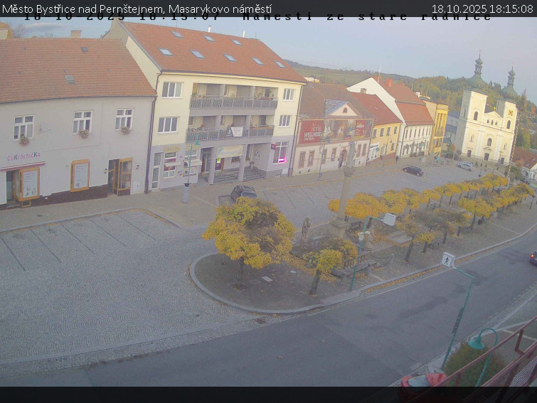 Město Bystřice nad Pernštejnem - Masarykovo náměstí - 18.10.2025 v 18:15 Město Bystřice nad Pernštejnem - Masarykovo náměstí - 18.10.2025 v 18:15