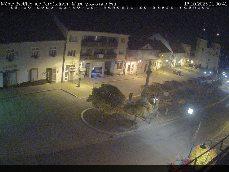 Město Bystřice nad Pernštejnem - Masarykovo náměstí - 18.10.2025 v 21:00 Město Bystřice nad Pernštejnem - Masarykovo náměstí - 18.10.2025 v 21:00