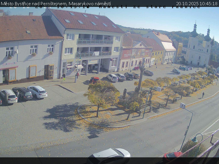 Město Bystřice nad Pernštejnem - Masarykovo náměstí - 20.10.2025 v 10:45 Město Bystřice nad Pernštejnem - Masarykovo náměstí - 20.10.2025 v 10:45