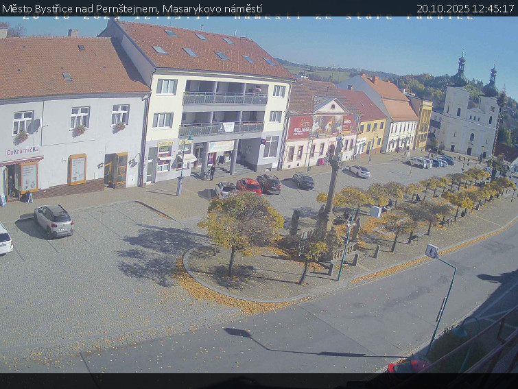 Město Bystřice nad Pernštejnem - Masarykovo náměstí - 20.10.2025 v 12:45 Město Bystřice nad Pernštejnem - Masarykovo náměstí - 20.10.2025 v 12:45