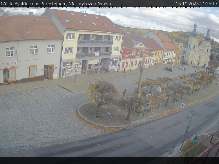 Město Bystřice nad Pernštejnem - Masarykovo náměstí  - 25.10.2025 v 14:15 Město Bystřice nad Pernštejnem - Masarykovo náměstí  - 25.10.2025 v 14:15