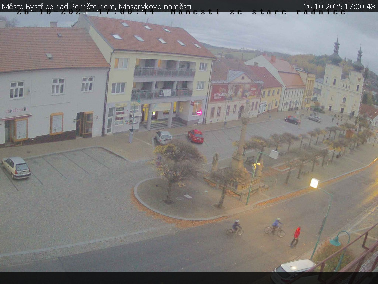 Město Bystřice nad Pernštejnem - Masarykovo náměstí  - 26.10.2025 v 17:00 Město Bystřice nad Pernštejnem - Masarykovo náměstí  - 26.10.2025 v 17:00