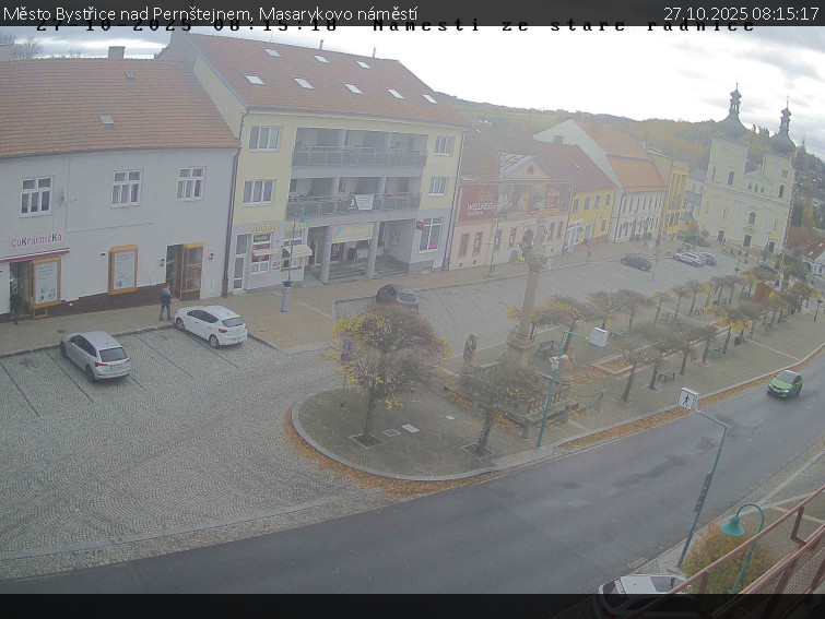 Město Bystřice nad Pernštejnem - Masarykovo náměstí  - 27.10.2025 v 08:15 Město Bystřice nad Pernštejnem - Masarykovo náměstí  - 27.10.2025 v 08:15