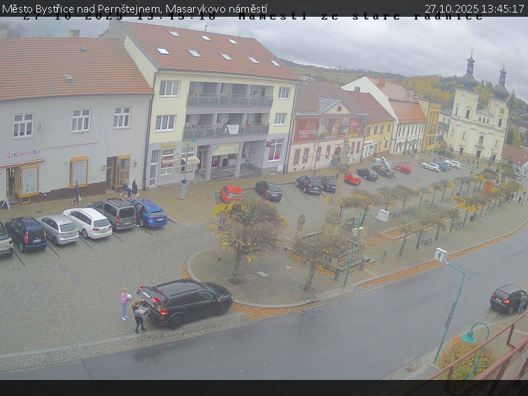 Město Bystřice nad Pernštejnem - Masarykovo náměstí  - 27.10.2025 v 13:45 Město Bystřice nad Pernštejnem - Masarykovo náměstí  - 27.10.2025 v 13:45