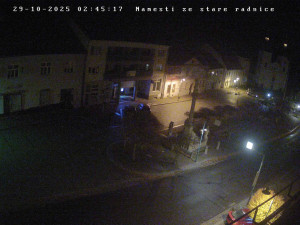 Město Bystřice nad Pernštejnem - Masarykovo náměstí  - 29.10.2025 v 02:45 Město Bystřice nad Pernštejnem - Masarykovo náměstí  - 29.10.2025 v 02:45