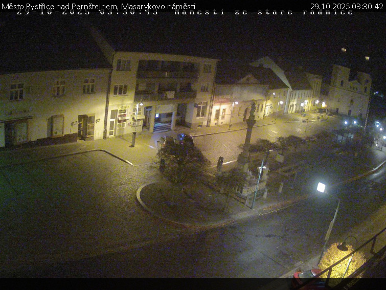 Město Bystřice nad Pernštejnem - Masarykovo náměstí  - 29.10.2025 v 03:30 Město Bystřice nad Pernštejnem - Masarykovo náměstí  - 29.10.2025 v 03:30