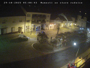 Město Bystřice nad Pernštejnem - Masarykovo náměstí  - 29.10.2025 v 05:00 Město Bystřice nad Pernštejnem - Masarykovo náměstí  - 29.10.2025 v 05:00