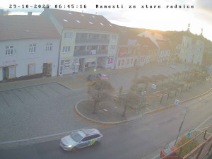 Město Bystřice nad Pernštejnem - Masarykovo náměstí  - 29.10.2025 v 06:45 Město Bystřice nad Pernštejnem - Masarykovo náměstí  - 29.10.2025 v 06:45