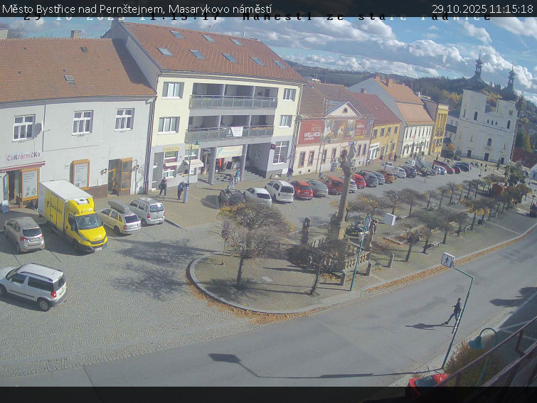 Město Bystřice nad Pernštejnem - Masarykovo náměstí  - 29.10.2025 v 11:15 Město Bystřice nad Pernštejnem - Masarykovo náměstí  - 29.10.2025 v 11:15