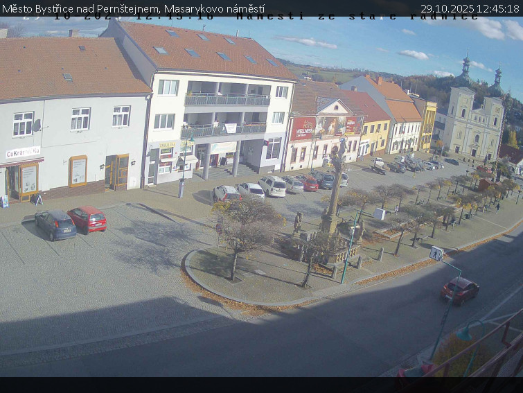 Město Bystřice nad Pernštejnem - Masarykovo náměstí  - 29.10.2025 v 12:45 Město Bystřice nad Pernštejnem - Masarykovo náměstí  - 29.10.2025 v 12:45
