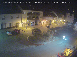 Město Bystřice nad Pernštejnem - Masarykovo náměstí  - 29.10.2025 v 19:15 Město Bystřice nad Pernštejnem - Masarykovo náměstí  - 29.10.2025 v 19:15