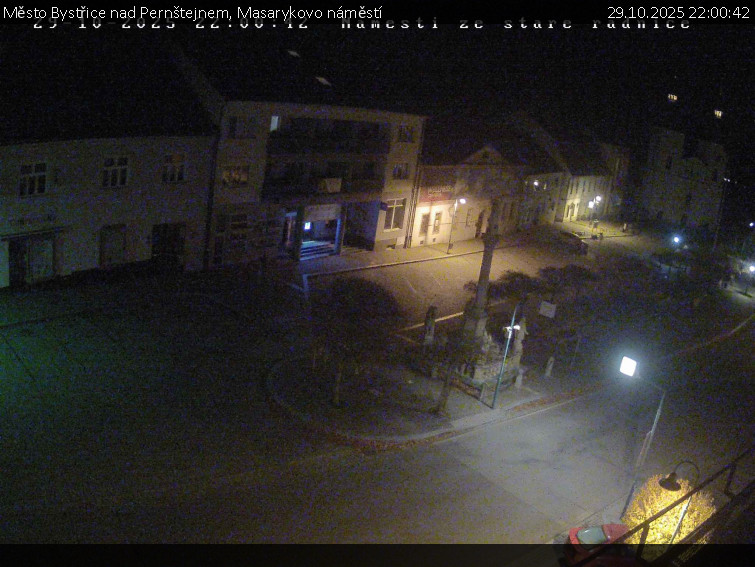Město Bystřice nad Pernštejnem - Masarykovo náměstí  - 29.10.2025 v 22:00 Město Bystřice nad Pernštejnem - Masarykovo náměstí  - 29.10.2025 v 22:00