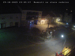 Město Bystřice nad Pernštejnem - Masarykovo náměstí  - 29.10.2025 v 23:45 Město Bystřice nad Pernštejnem - Masarykovo náměstí  - 29.10.2025 v 23:45