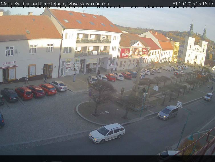 Město Bystřice nad Pernštejnem - Masarykovo náměstí  - 31.10.2025 v 15:15 Město Bystřice nad Pernštejnem - Masarykovo náměstí  - 31.10.2025 v 15:15