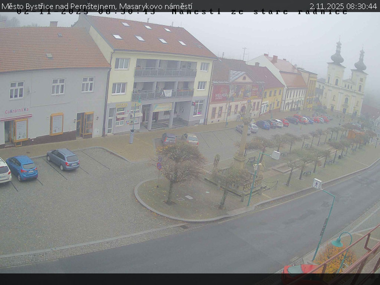Město Bystřice nad Pernštejnem - Masarykovo náměstí - 2.11.2025 v 08:30 Město Bystřice nad Pernštejnem - Masarykovo náměstí - 2.11.2025 v 08:30