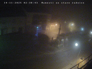 Město Bystřice nad Pernštejnem - Masarykovo náměstí - 14.11.2025 v 02:30 Město Bystřice nad Pernštejnem - Masarykovo náměstí - 14.11.2025 v 02:30