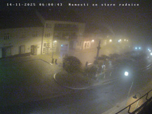 Město Bystřice nad Pernštejnem - Masarykovo náměstí - 14.11.2025 v 06:00 Město Bystřice nad Pernštejnem - Masarykovo náměstí - 14.11.2025 v 06:00