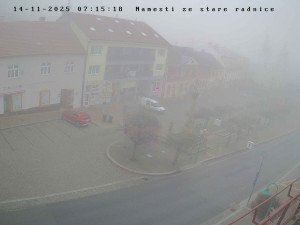 Město Bystřice nad Pernštejnem - Masarykovo náměstí - 14.11.2025 v 07:15 Město Bystřice nad Pernštejnem - Masarykovo náměstí - 14.11.2025 v 07:15