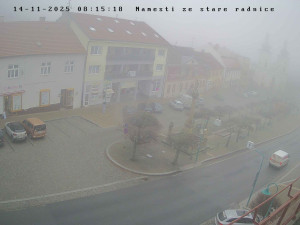 Město Bystřice nad Pernštejnem - Masarykovo náměstí - 14.11.2025 v 08:15 Město Bystřice nad Pernštejnem - Masarykovo náměstí - 14.11.2025 v 08:15